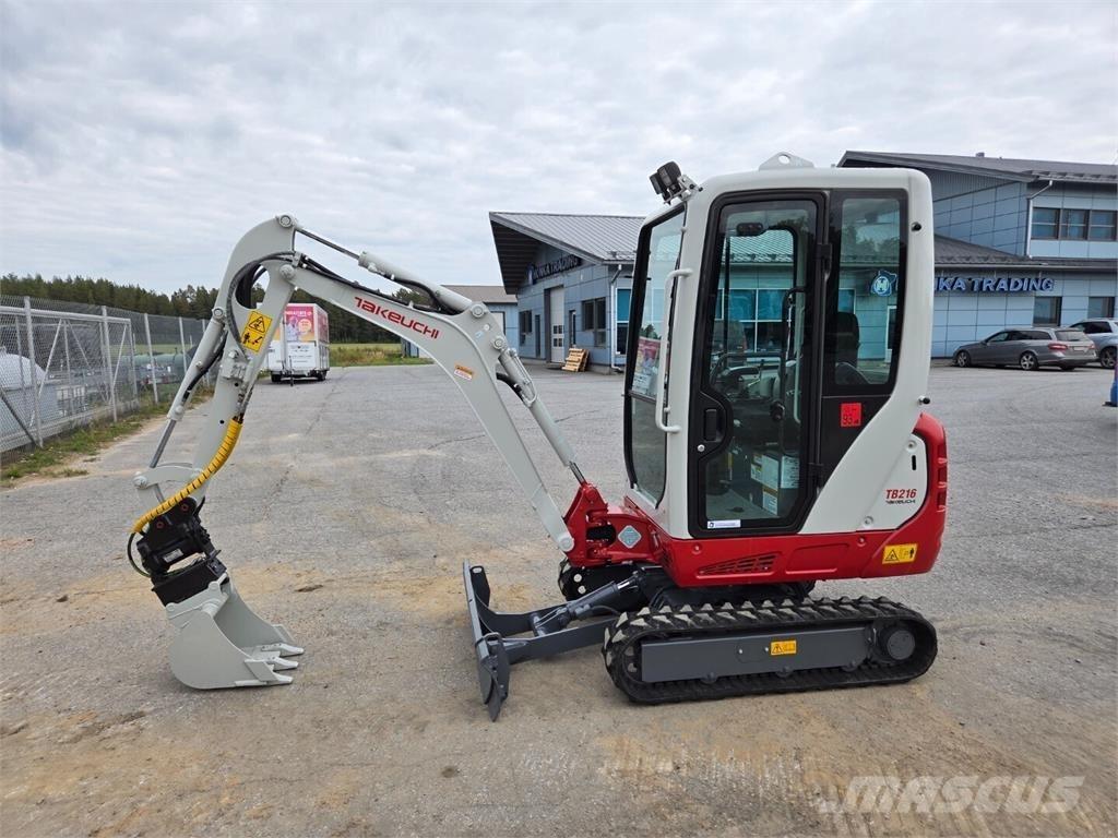 Takeuchi TB216 Mini pelle < 7t