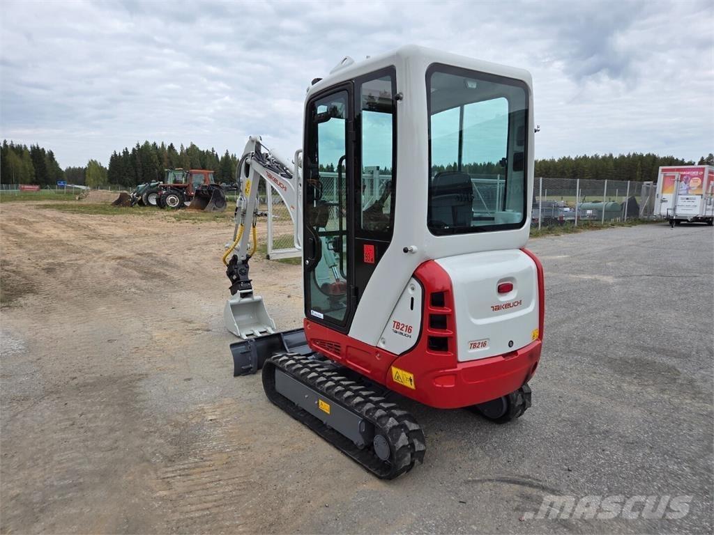 Takeuchi TB216 Mini pelle < 7t