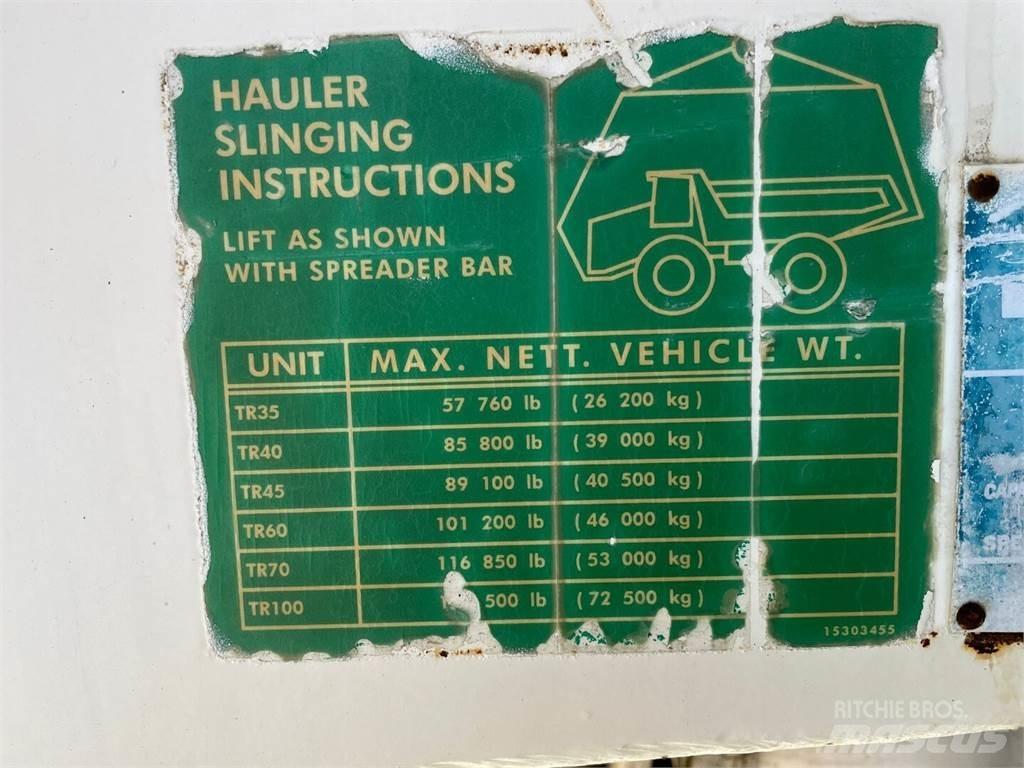 Terex TR 45 Tombereau articulé