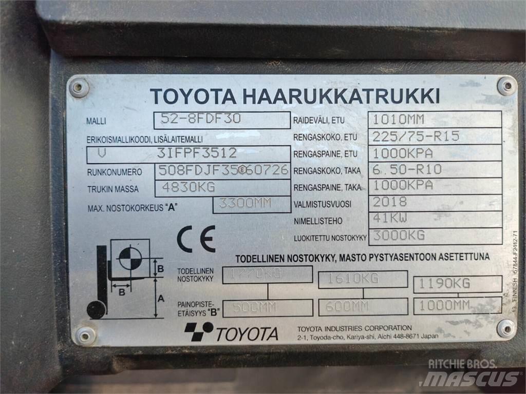 Toyota 52-8FDF30 Chariots diesel