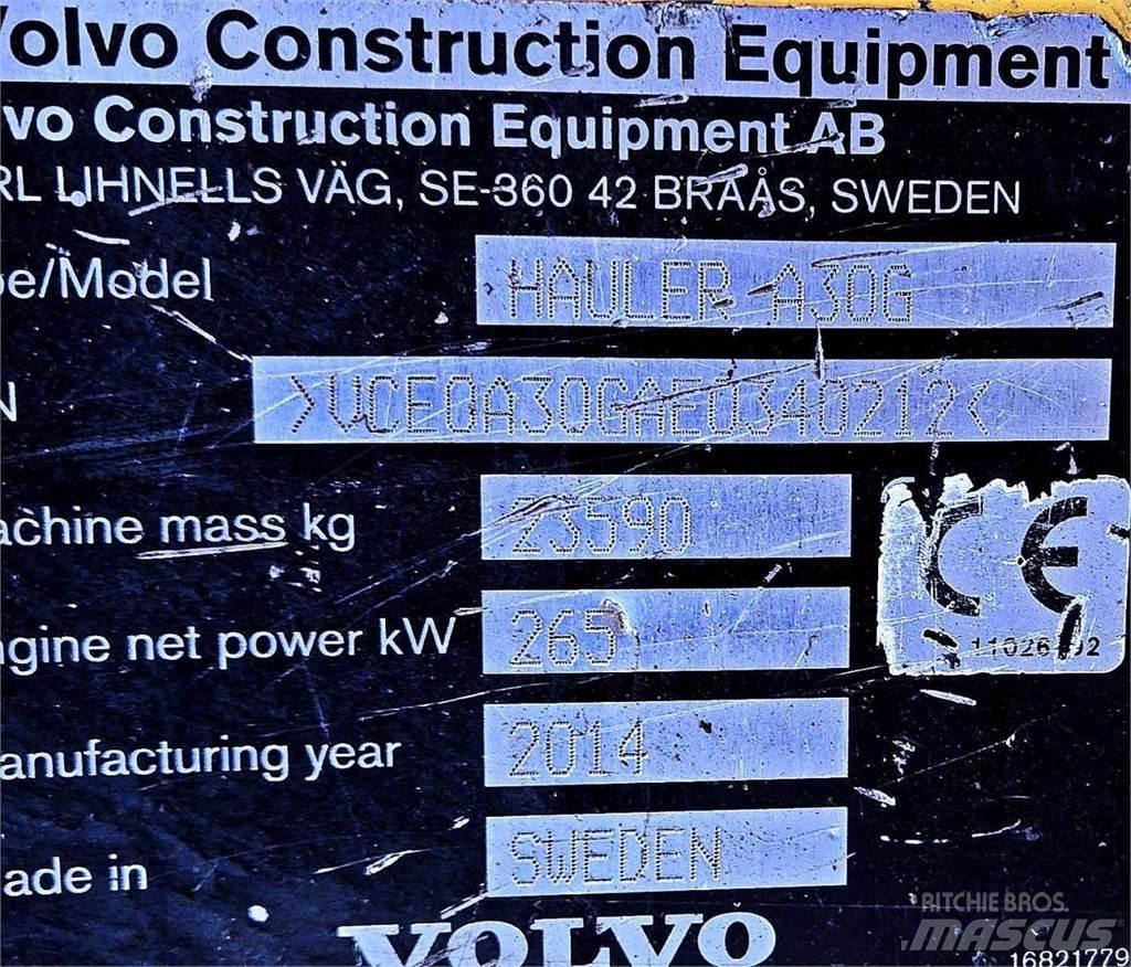 Volvo A30G Tombereau articulé