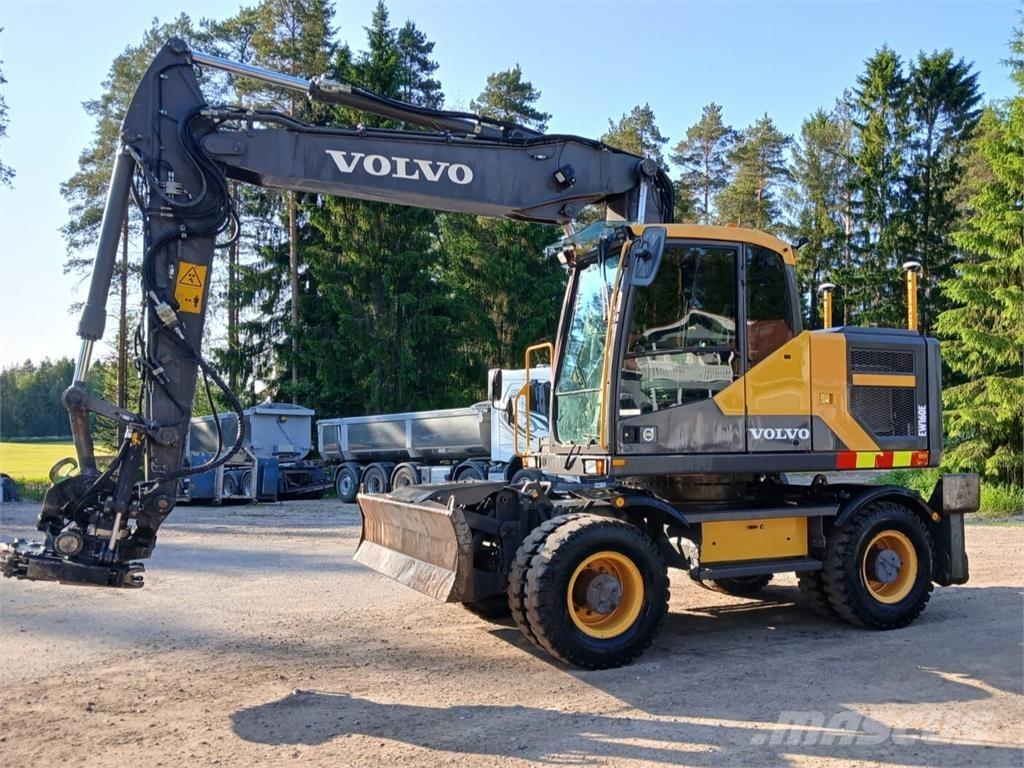 Volvo EW 160 E Pelle sur pneus