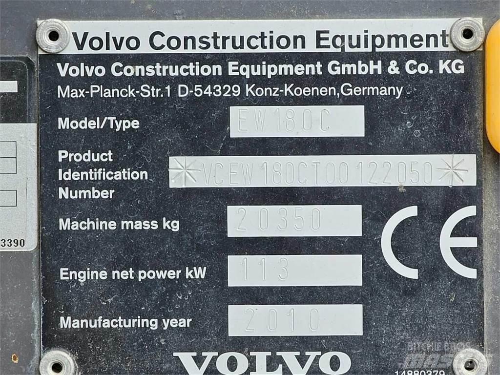 Volvo EW 180 C Pelle sur pneus
