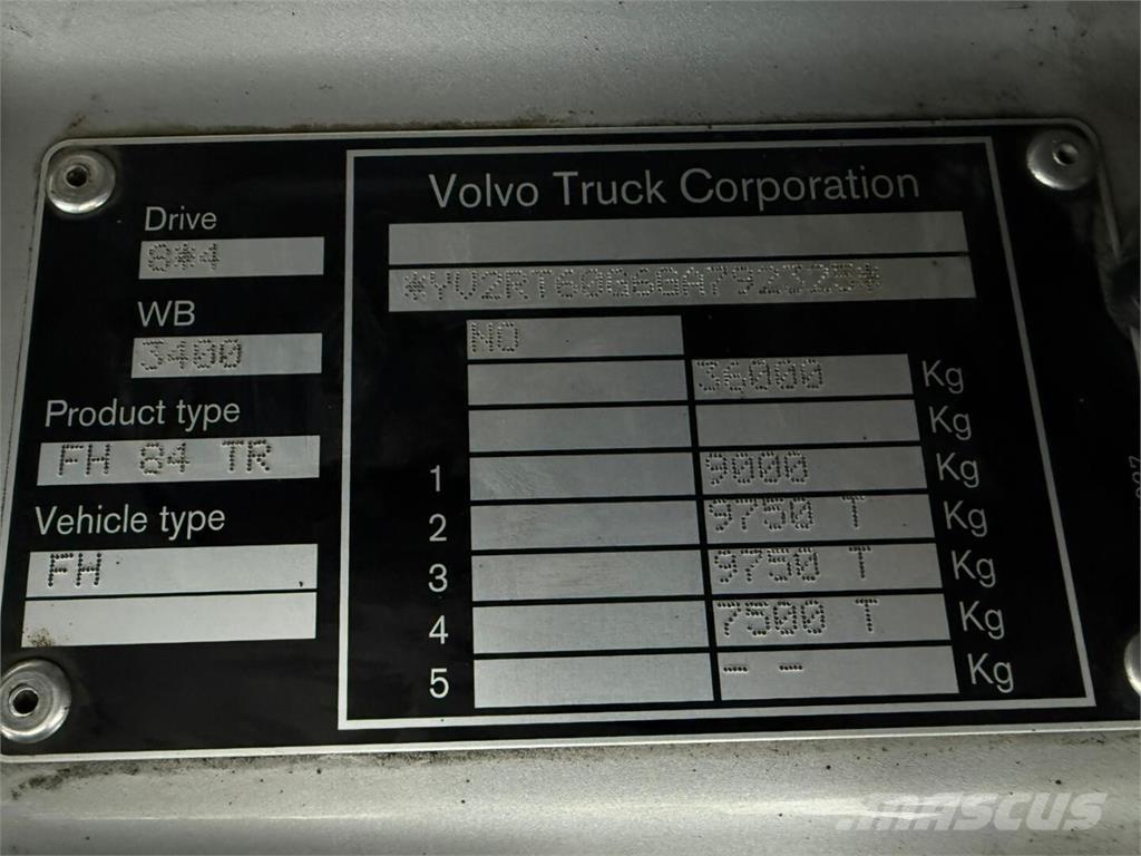 Volvo Fh13 540 Camion ampliroll