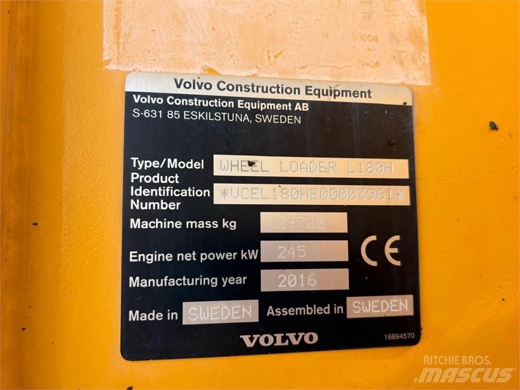 Volvo L 180 H Chargeuse sur pneus