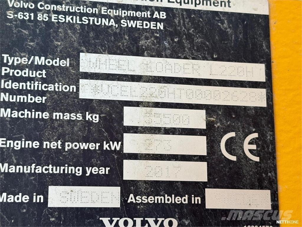 Volvo L 220 H Chargeuse sur pneus