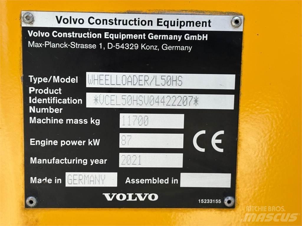 Volvo L 50 H S Chargeuse sur pneus