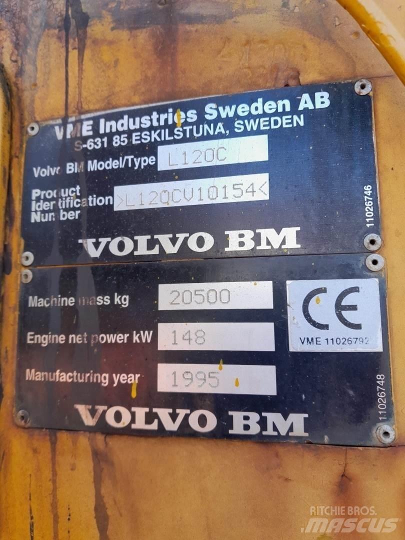 Volvo L120C Chargeuse sur pneus