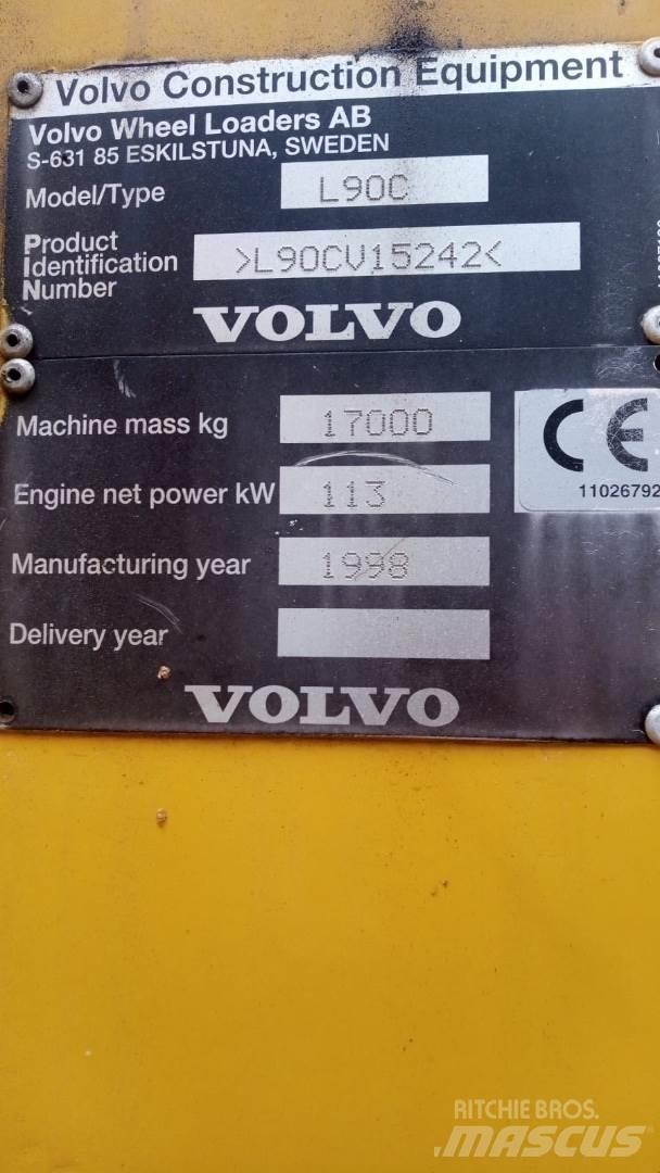 Volvo L90C Chargeuse sur pneus