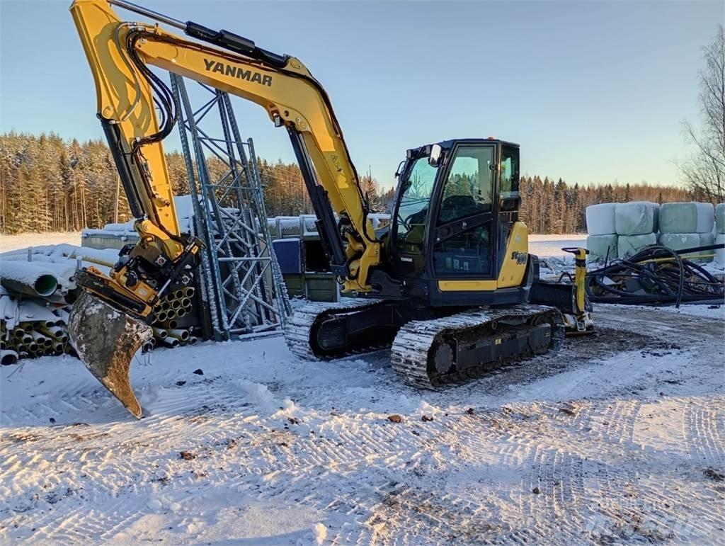 Yanmar SV100 Pelle sur chenilles