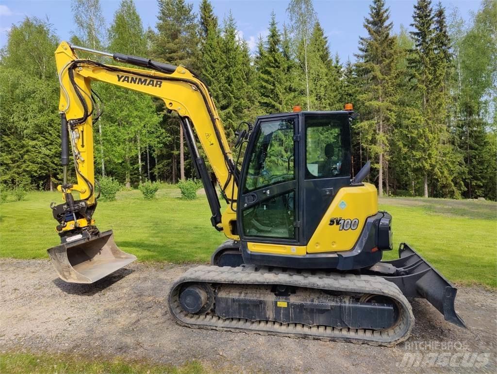 Yanmar SV100-2 Mini pelle 7t-12t