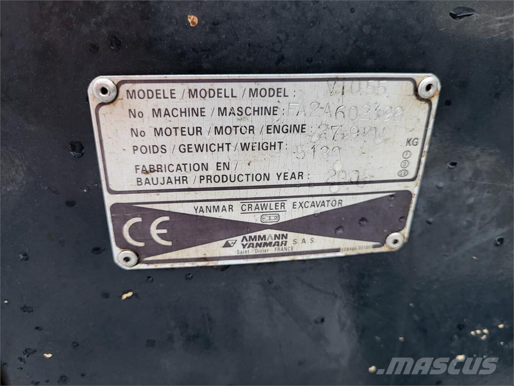 Yanmar VIO 55 Mini pelle < 7t