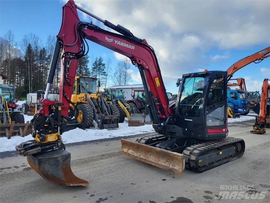 Yanmar Vio 80 Mini pelle 7t-12t