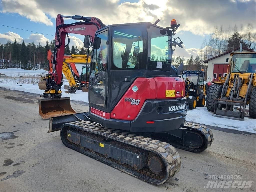 Yanmar Vio 80 Mini pelle 7t-12t