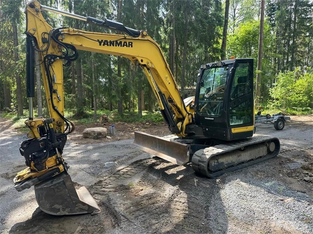 Yanmar Vio 80-1A Mini pelle 7t-12t