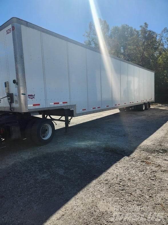 Wabash DROP DECK DRY VAN Remorque Fourgon