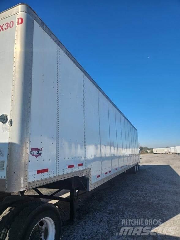 Wabash DROP DECK DRY VAN Remorque Fourgon
