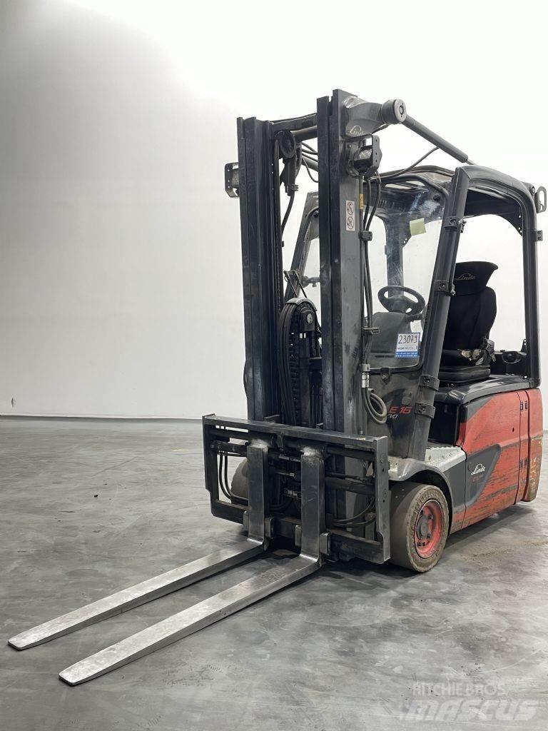 Linde E16-02-386 Chariots élévateurs électriques