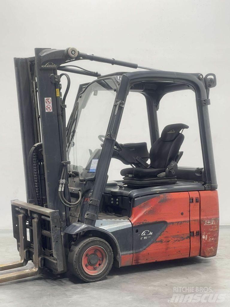 Linde E16-02-386 Chariots élévateurs électriques