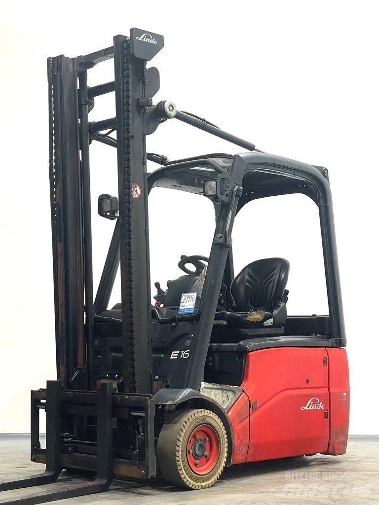 Linde E16-386 Chariots élévateurs électriques