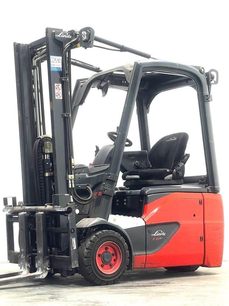 Linde E16C-386-EVO Chariots élévateurs électriques