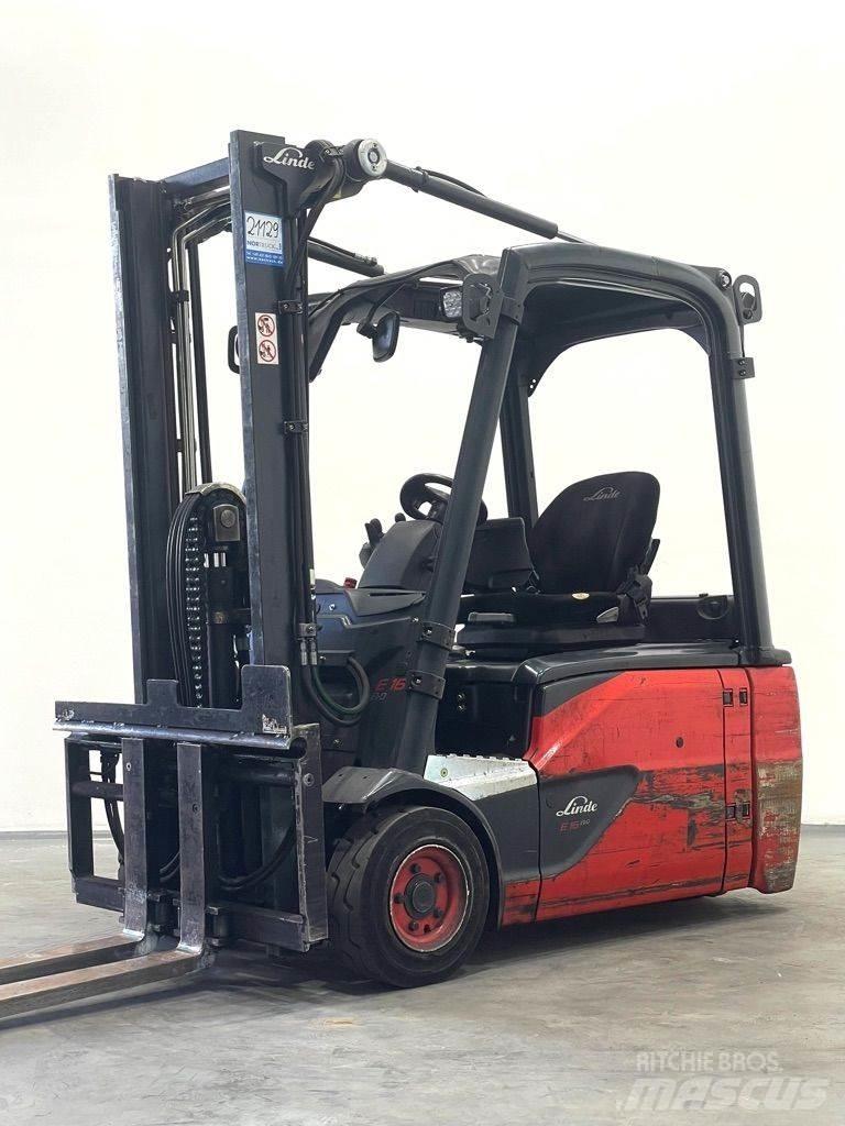 Linde E16L-386-EVO Chariots élévateurs électriques