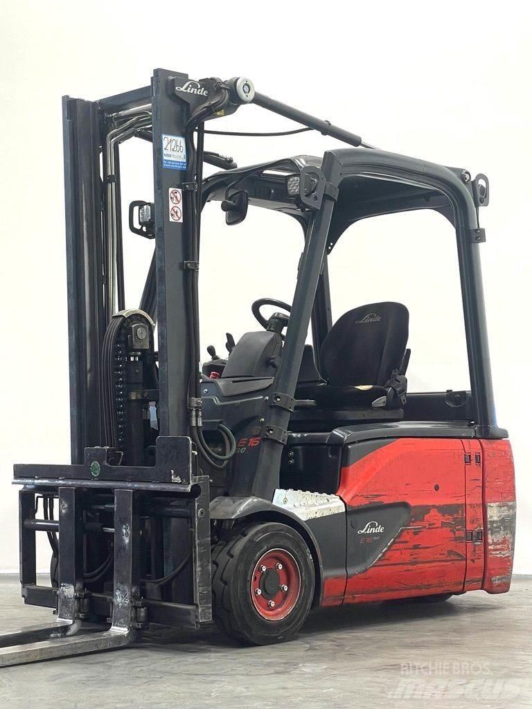 Linde E16L-386-EVO Chariots élévateurs électriques
