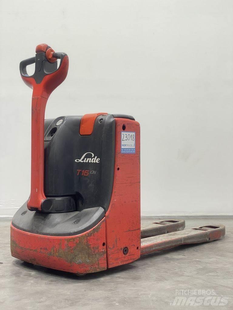 Linde T16-1152 Li-Ion Transpalette accompagnant