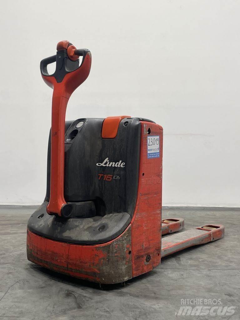 Linde T16-1152-Li-Ion Transpalette accompagnant
