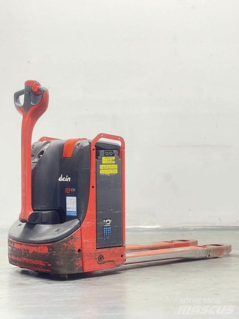Linde T18-1152-Li-Ion Transpalette accompagnant