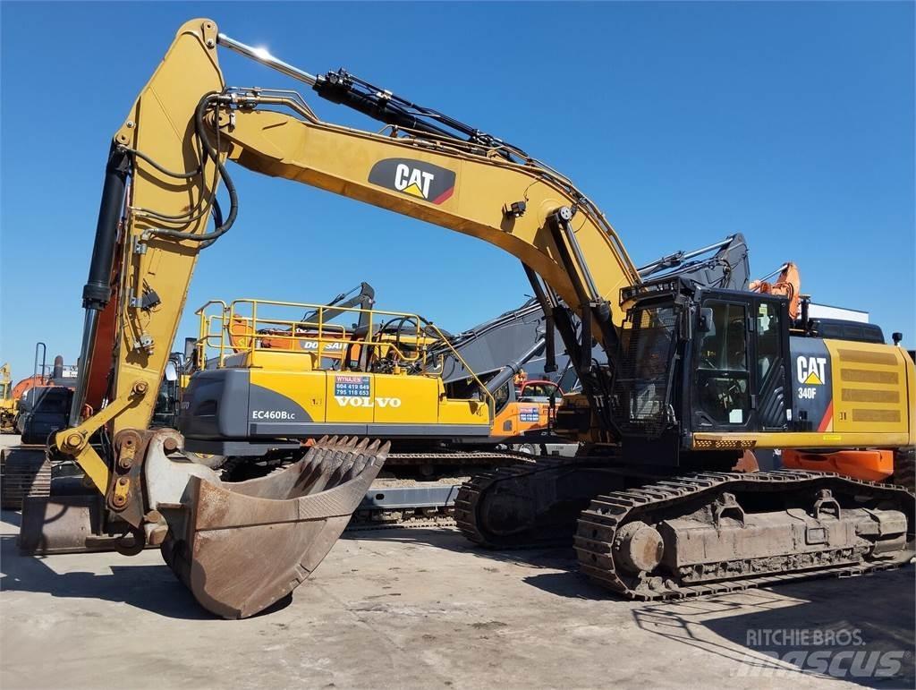 CAT 340F Pelle sur chenilles