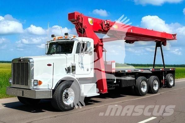 Terex BT4792 Camion plateau ridelle avec grue