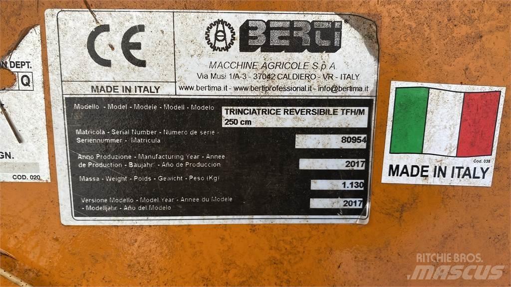 Berti TFH 250 BETESPUTS Broyeur / Gyrobroyeur / Epareuse