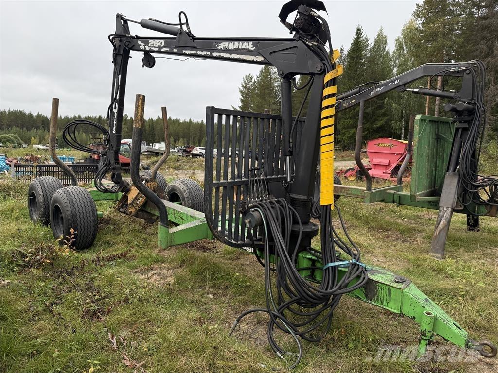 Cranab 1000 m. 260 Kran Remorque forestière avec grue
