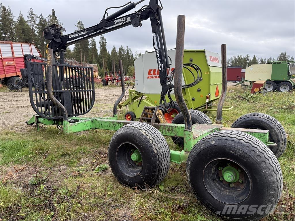 Cranab 1000 m. 260 Kran Remorque forestière avec grue