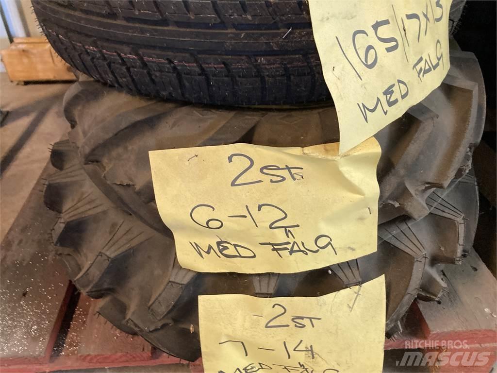 Goodyear 6X12 T-mönster Pneus, roues et jantes