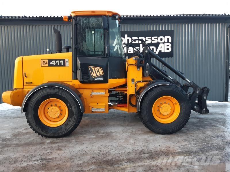 JCB 411 HT STORA BM Chargeuse sur pneus