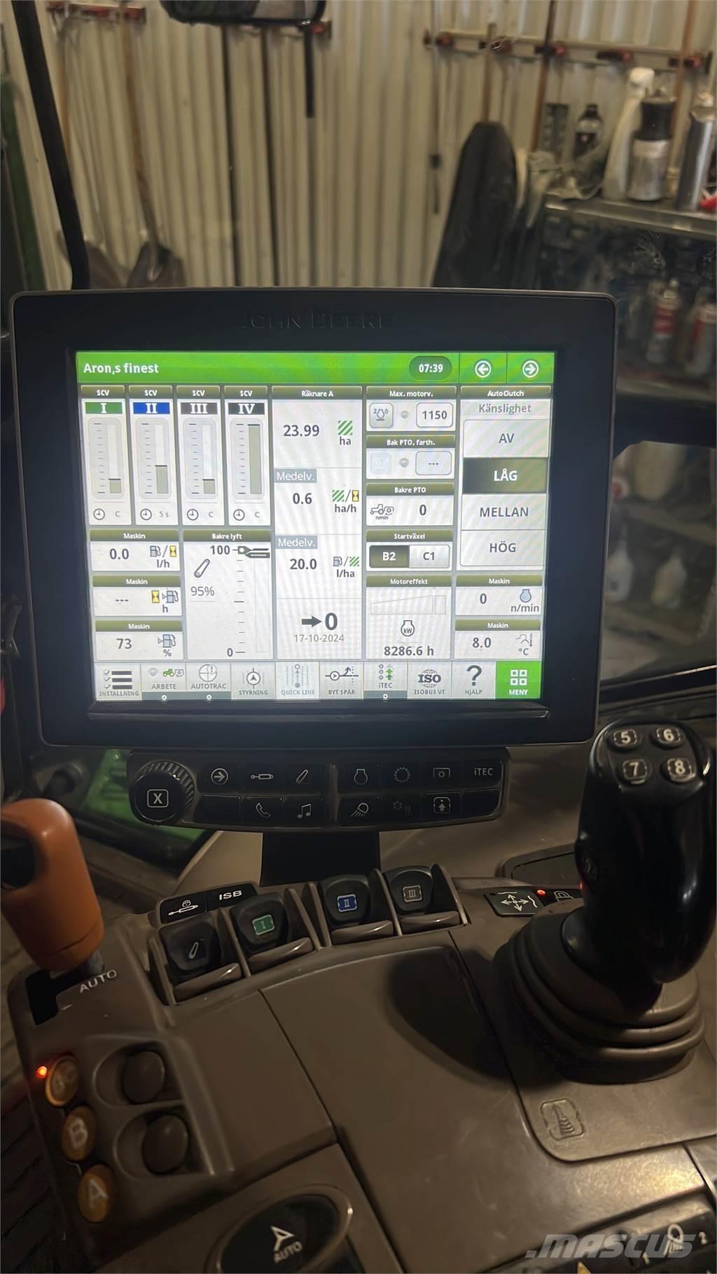 John Deere 6215R Tracteur