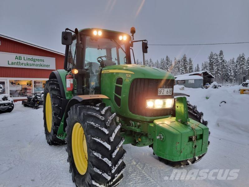 John Deere 7530 Tracteur