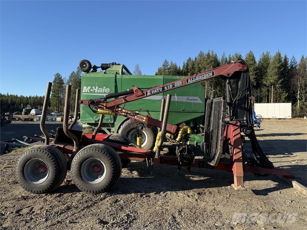 Patu 515 Remorque forestière avec grue