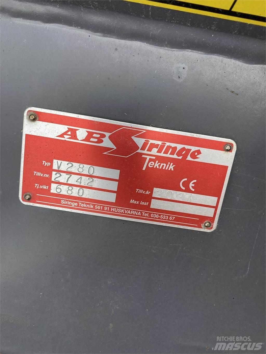 Siringe 280 VIKPLOG Chasse neige