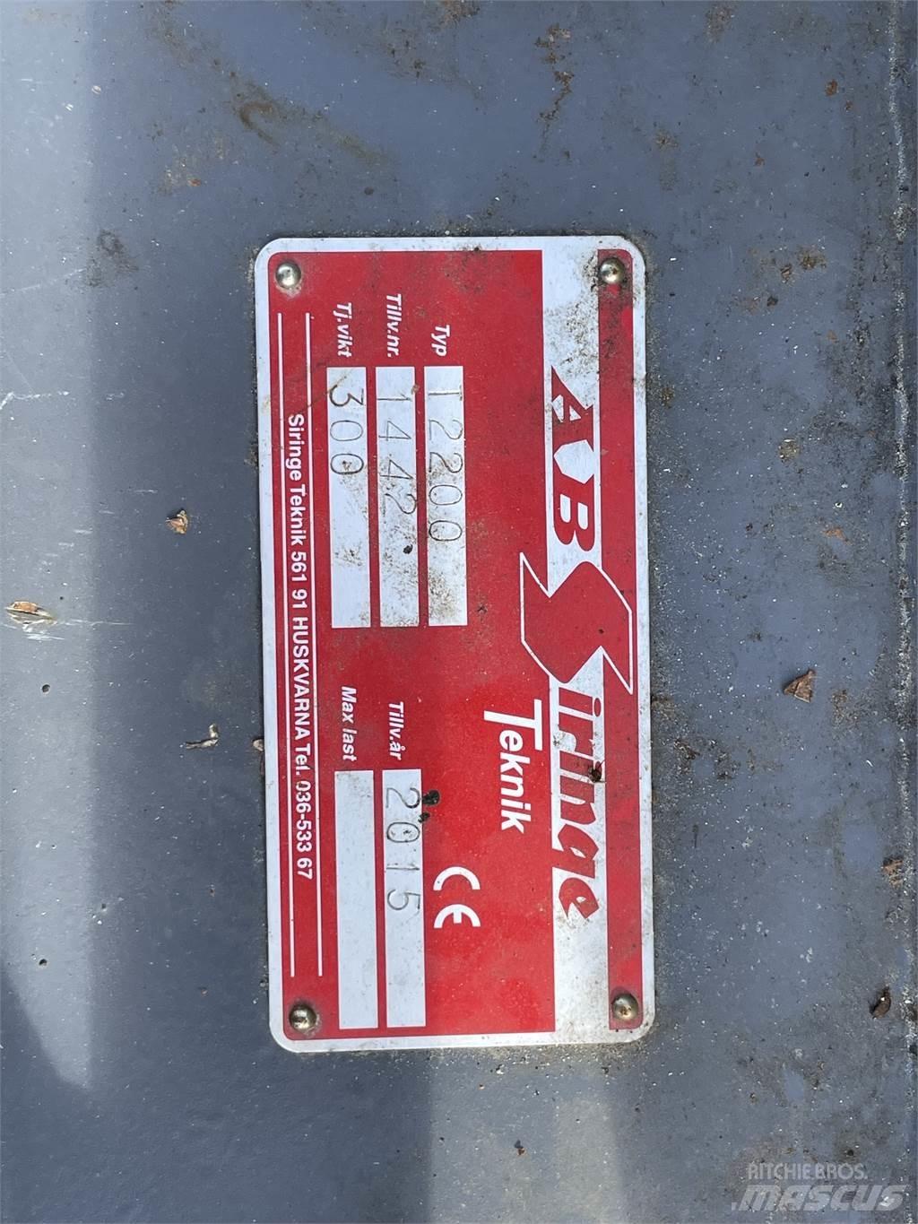 Siringe T 2200 Chasse neige