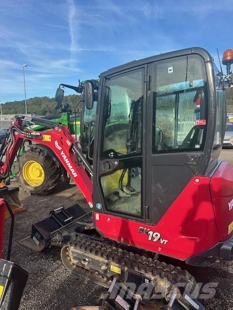 Yanmar SV19 GRÄVARE Chargeuse sur pneus