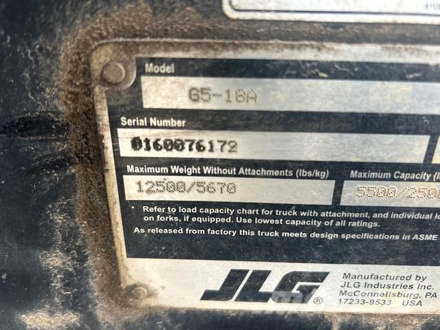 JLG G5-18 A Chariot télescopique