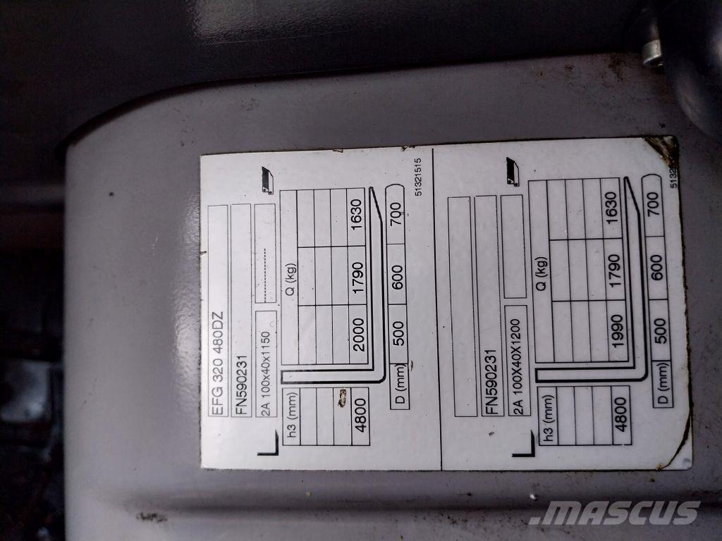 Jungheinrich EFG 320 Chariots élévateurs électriques
