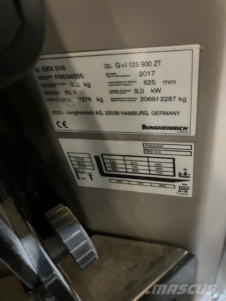 Jungheinrich EKX 516 Préparateur de commande haute levée