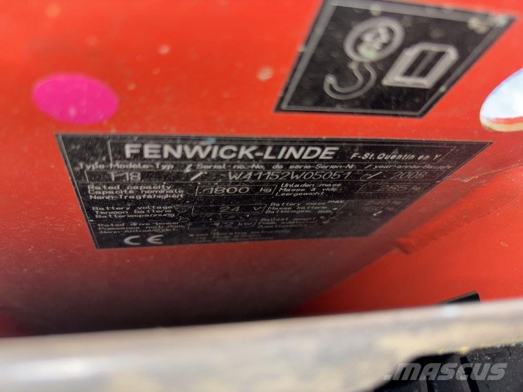 Linde T18 Transpalette accompagnant