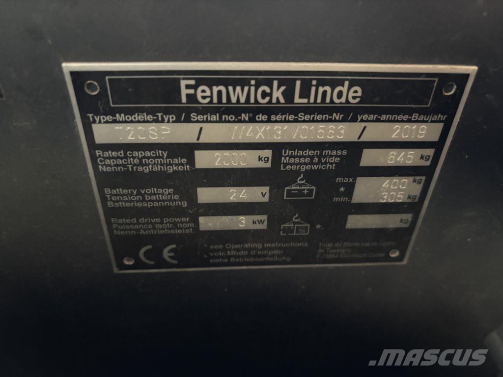 Linde T20 SP Gerbeurs Automoteurs
