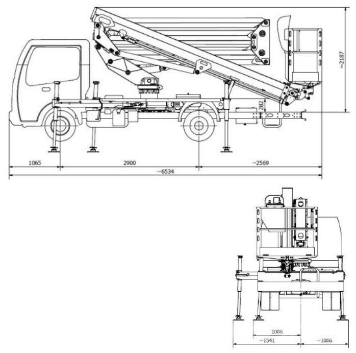 Safi SCA 23 HE Camion nacelle