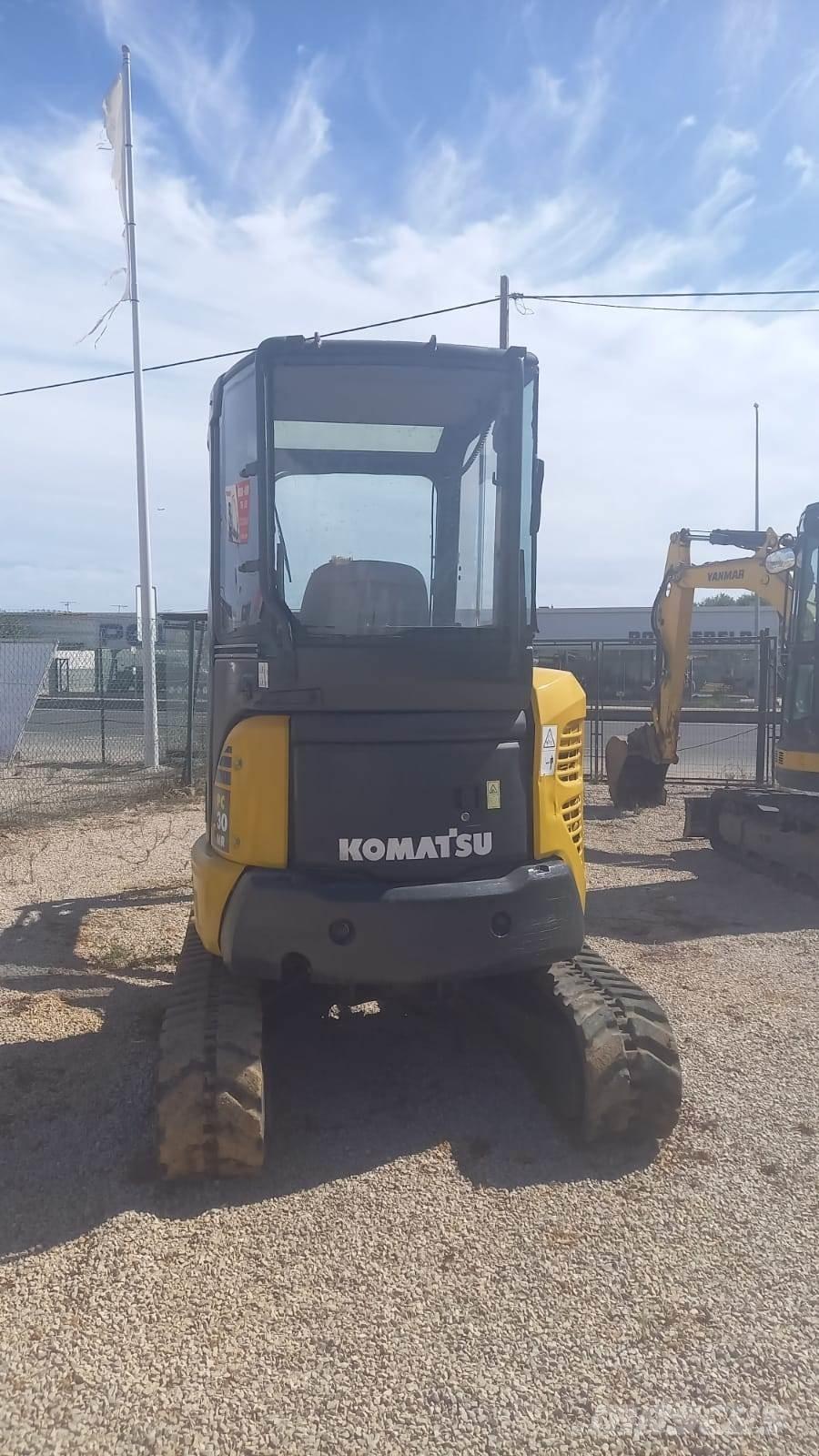 Komatsu PC30MR-2 Mini pelle < 7t